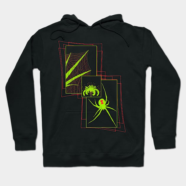 Black Widow V36 (Multicolor) Hoodie by IgorAndMore